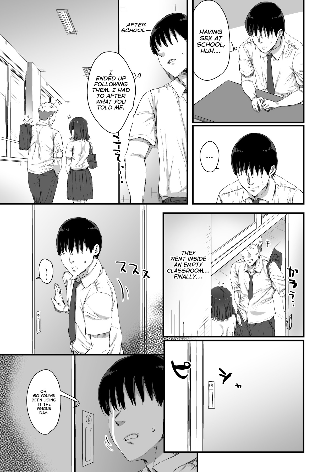 Hentai Manga Comic-Mei-san Who's Having Sex With Another Man At Her Boyfriend's Request-Read-16